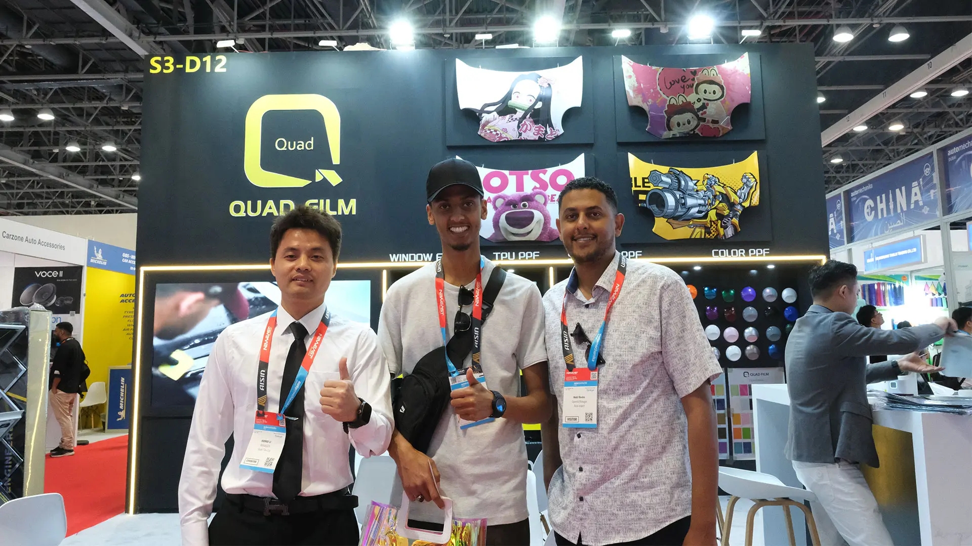 Resistent a temperatures extremes de 50 °C! Pel·lícules d’alt rendiment personalitzades presentades per primera vegada a l’Automechanika Dubai 2025 【Exclusiu per al mercat GCC】