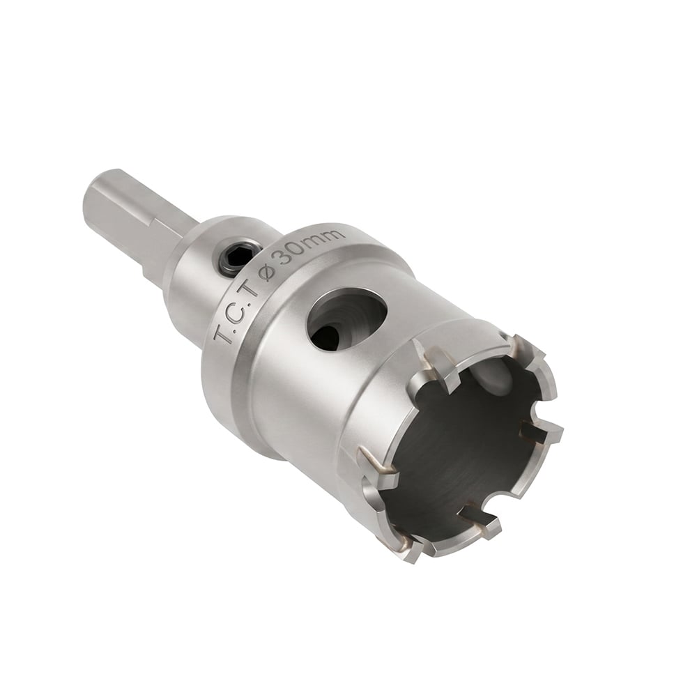 TOOLJOY TCT Hole Saw Kit with Arbor and Pilot Drill for Efficient Multi-Material Hole Cutting

