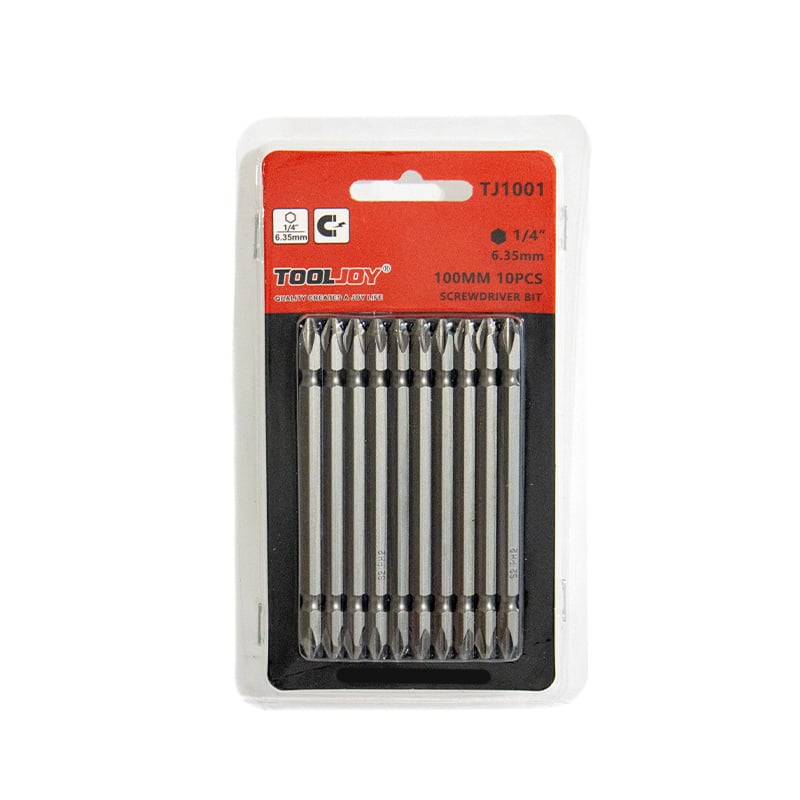 Tooljoy 100mm S2 Double Ended Screwdriver Bits PH2