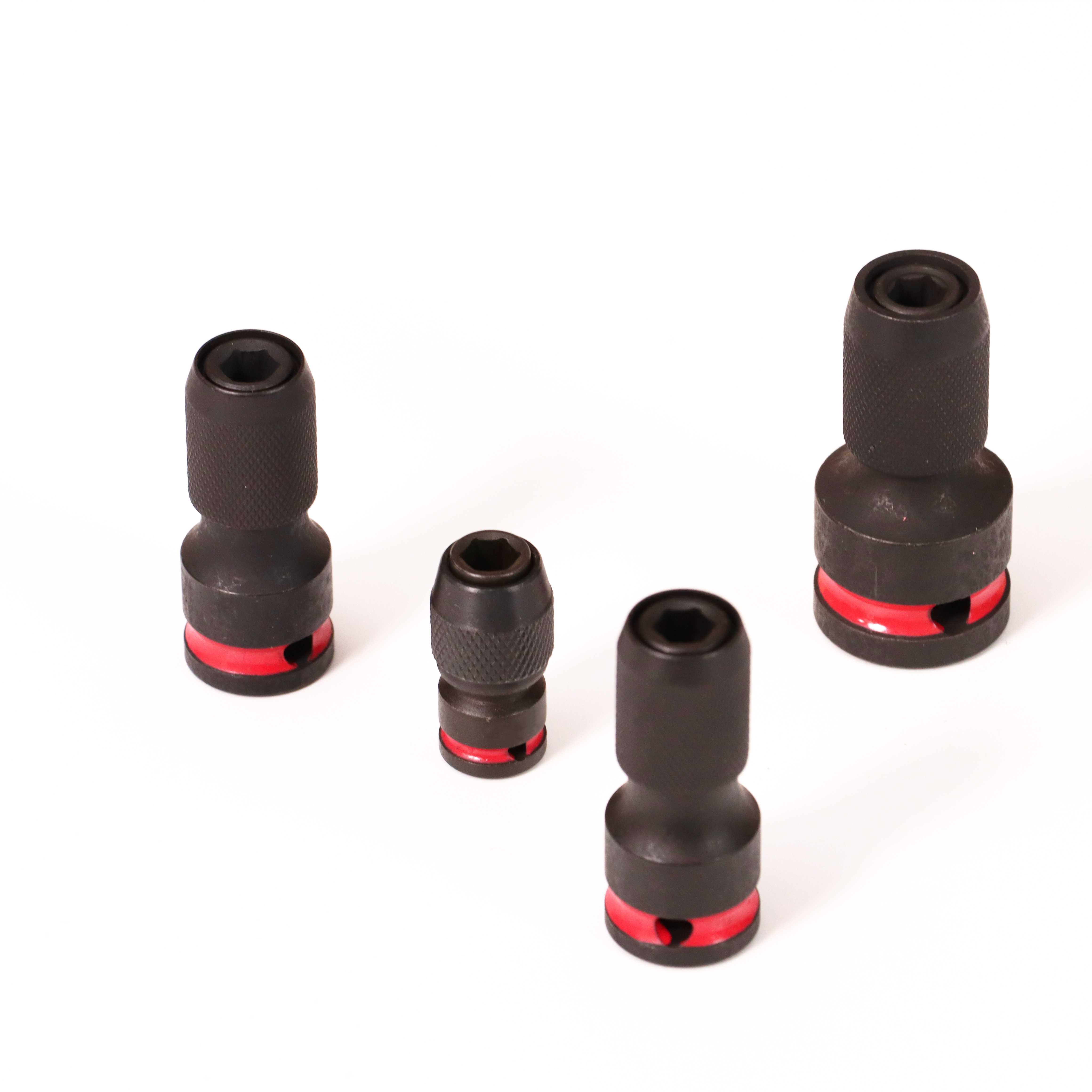 Tooljoy Impact Driver Socket Adapter Set 1/4 3/8 1/2 Inch Hex Shank Socket Converter for Power Tools