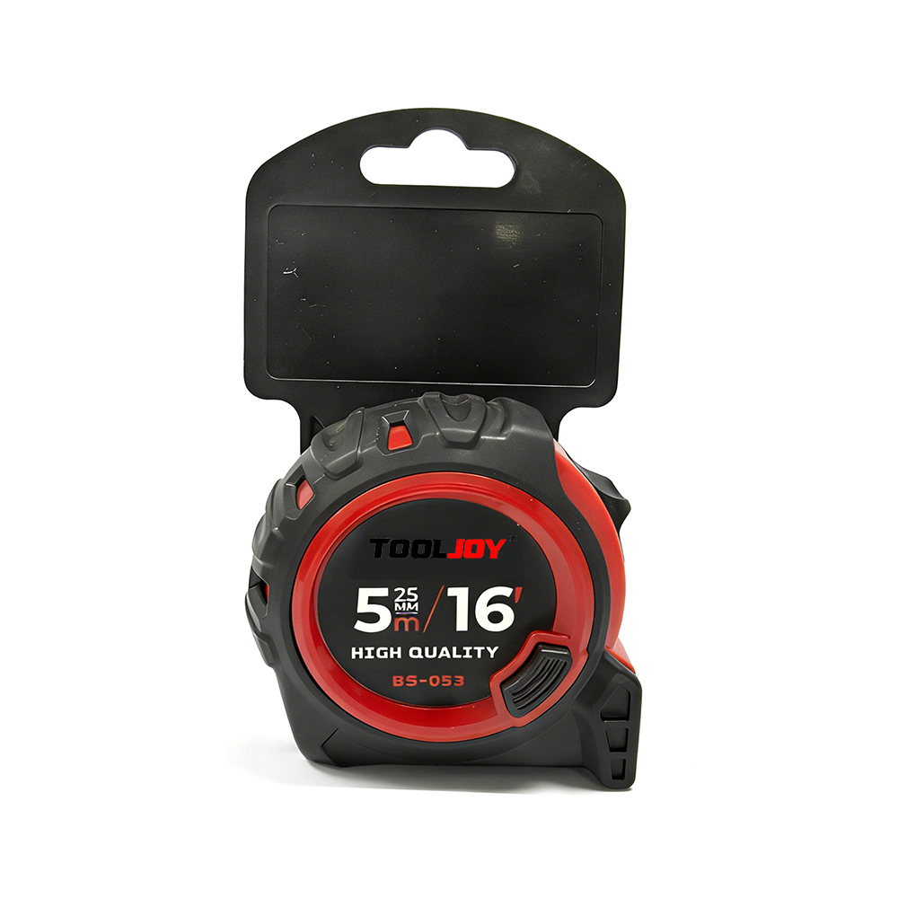 TOOLJOY 5 m × 25 mm driedubbele remlintmeter vervaardiger in China | Robuuste ABS+PVC-lintmeter OEM-lewerder