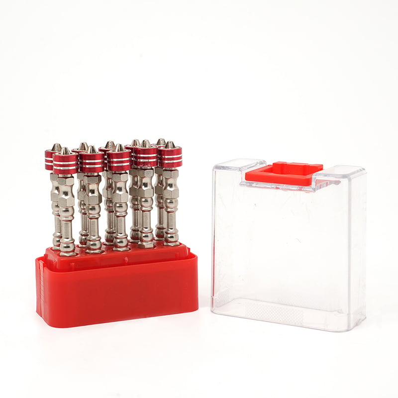Tooljoy PH2×65L Screwdriver Bits Set - S2 Steel Magnetic Ring Impact Driver Bits