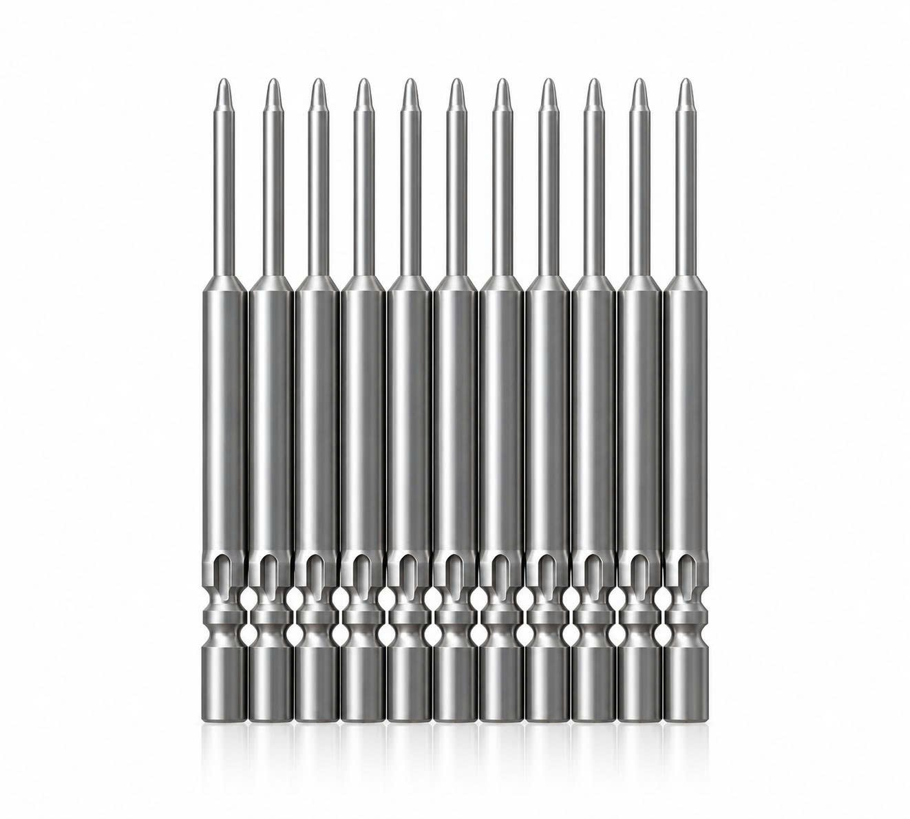 Tooljoy S2 Steel Magnetic Electric Screwdriver Bits Model SCR60-B Anti Slip Impact Resistant Batch