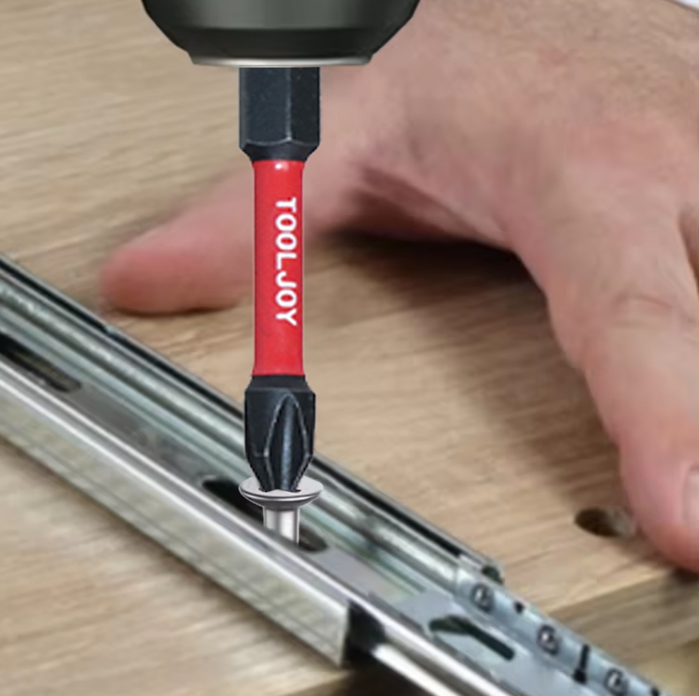 Tooljoy S2 Steel 25mm Impact Driver Bit Set High Torsion | Bit Sets ...