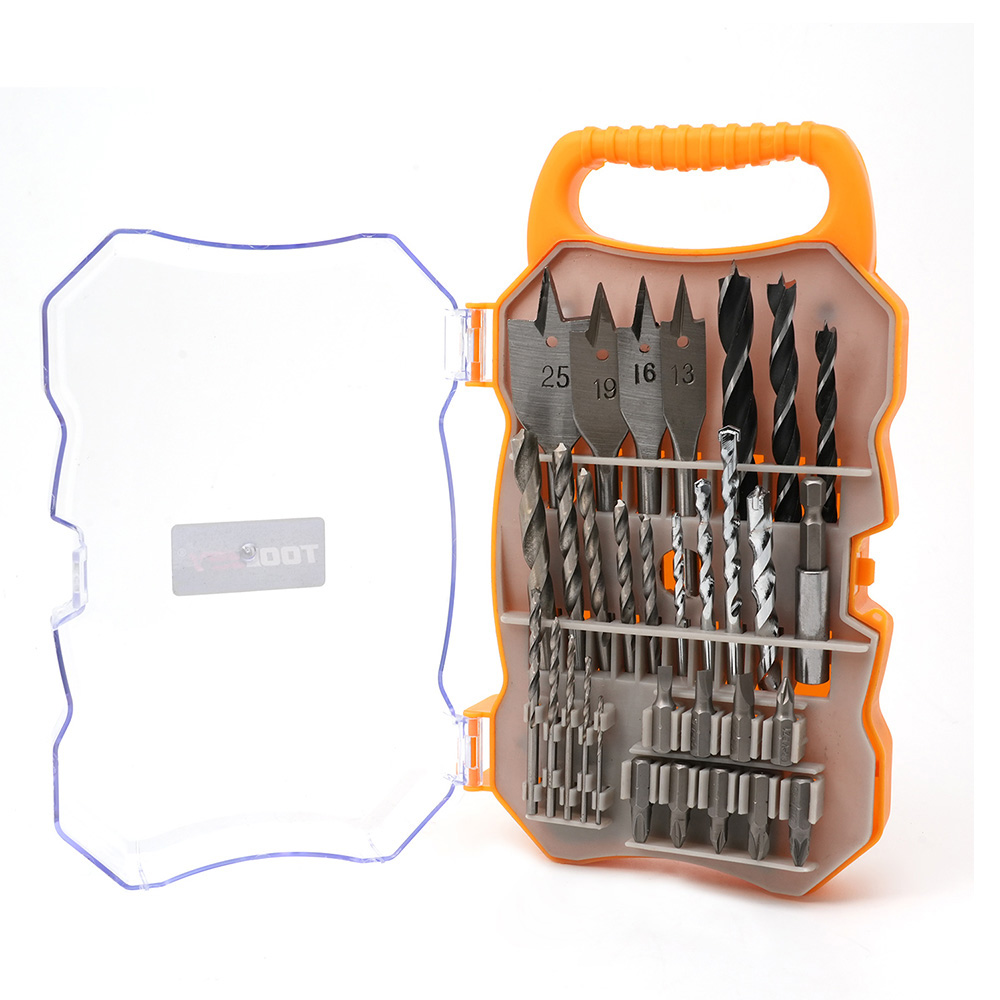 Tooljoy 31-dels multifunktionelt borsæt – ideelt til træ, plast og DIY-husreparation