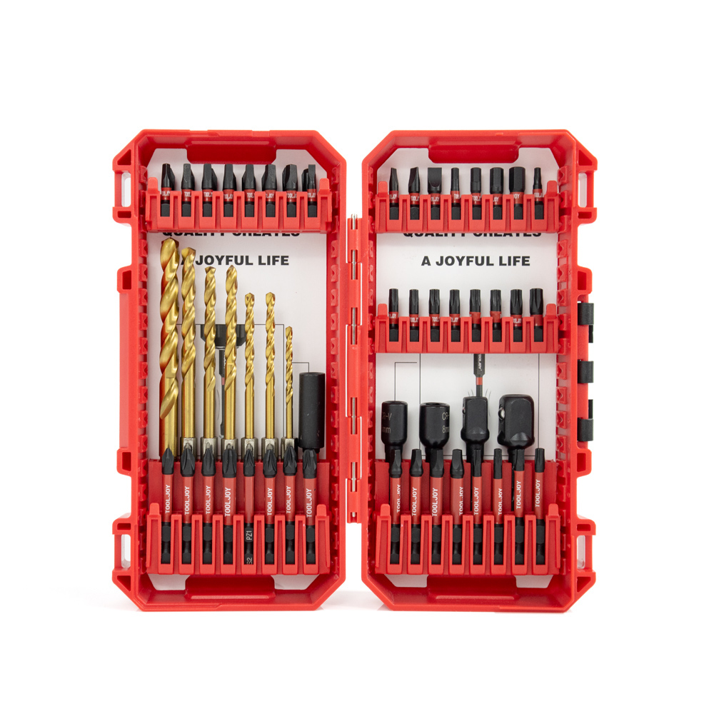 Tooljoy áhrifabitsafn 60 hlutar, S2 steinbitsar fyrir borða og áhrifaborða