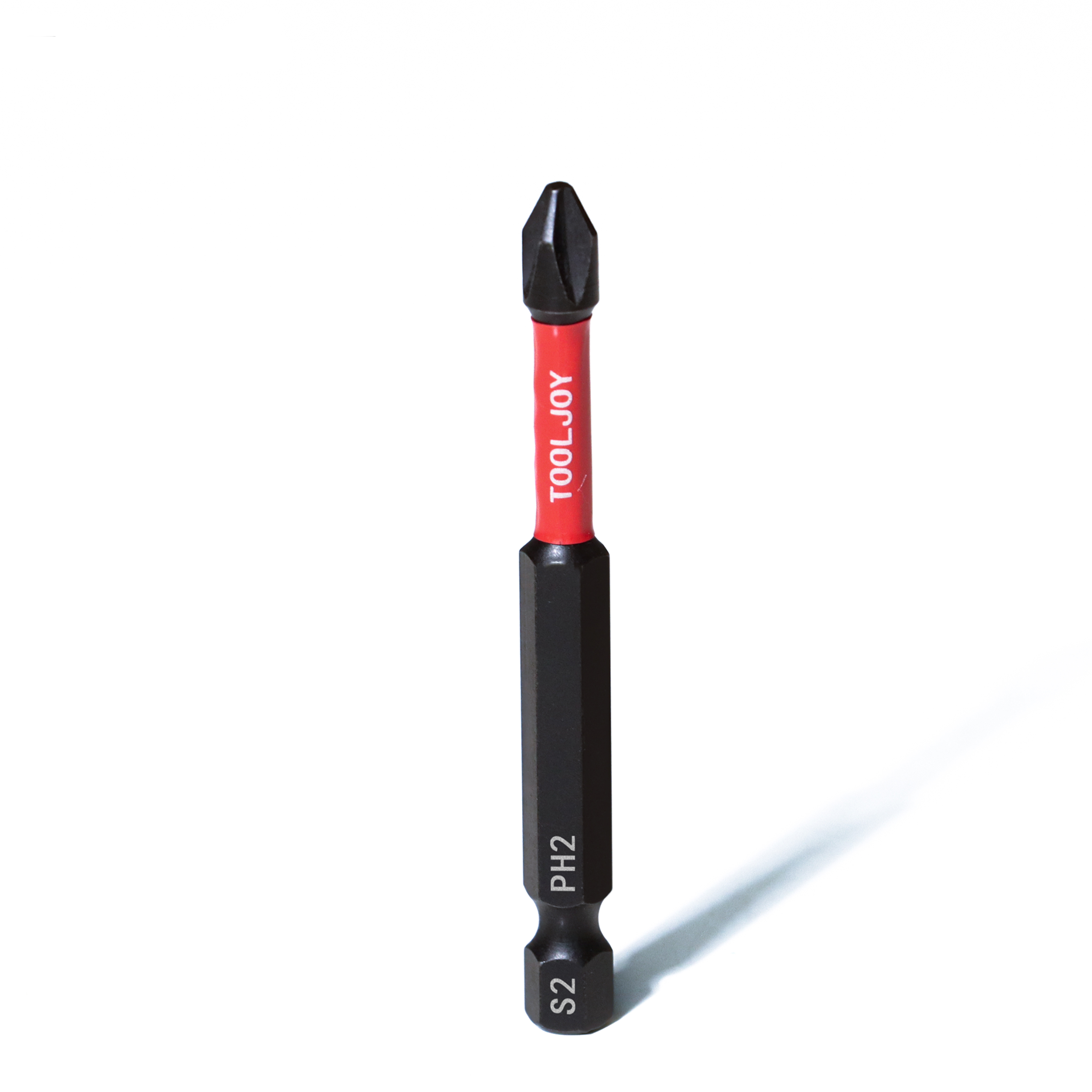 Wkrętaki uderzeniowe Tooljoy typu Phillips o średnicy 75 mm, rozmiary PH1, PH2, PH3, stal S2, bardzo długie końcówki śrubokrętów do zastosowań wymagających głębokiego dokręcania