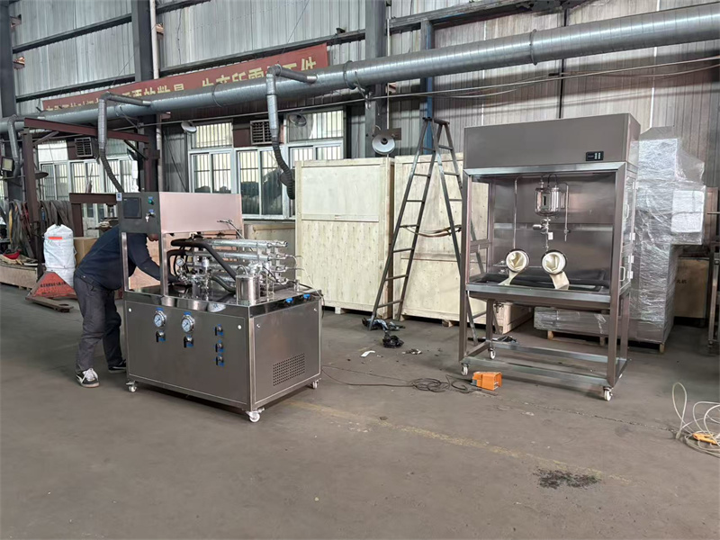 Thai customer introduced an integrated UHT and aseptic filling machine to improve the efficiency of sterilization and filling of instant coffee.