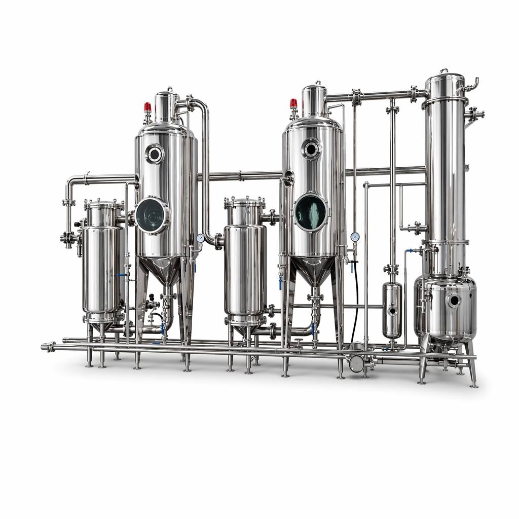 Dual Effect External Circulation Evaporator