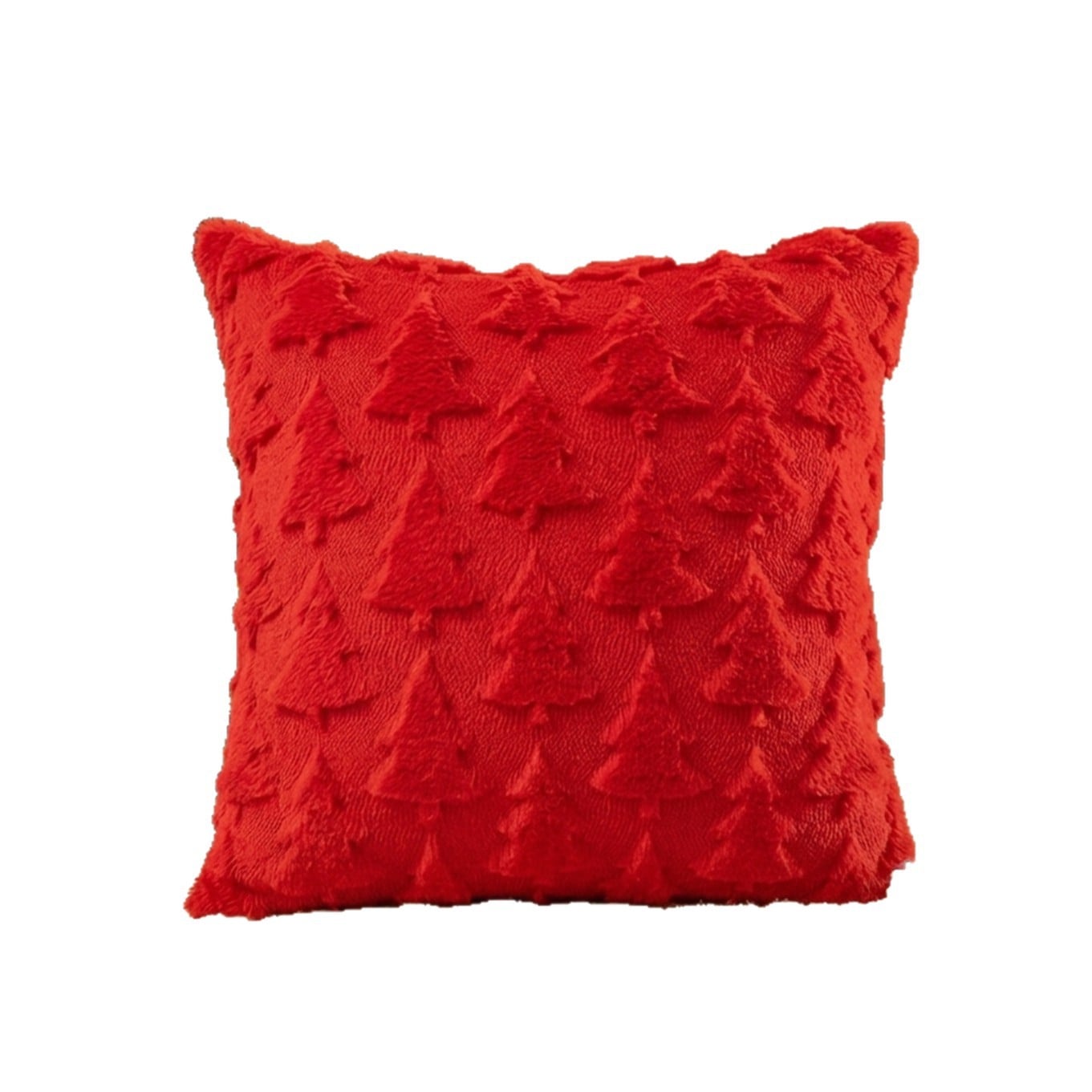 Housses de coussin en polaire brodées de motifs de Noël