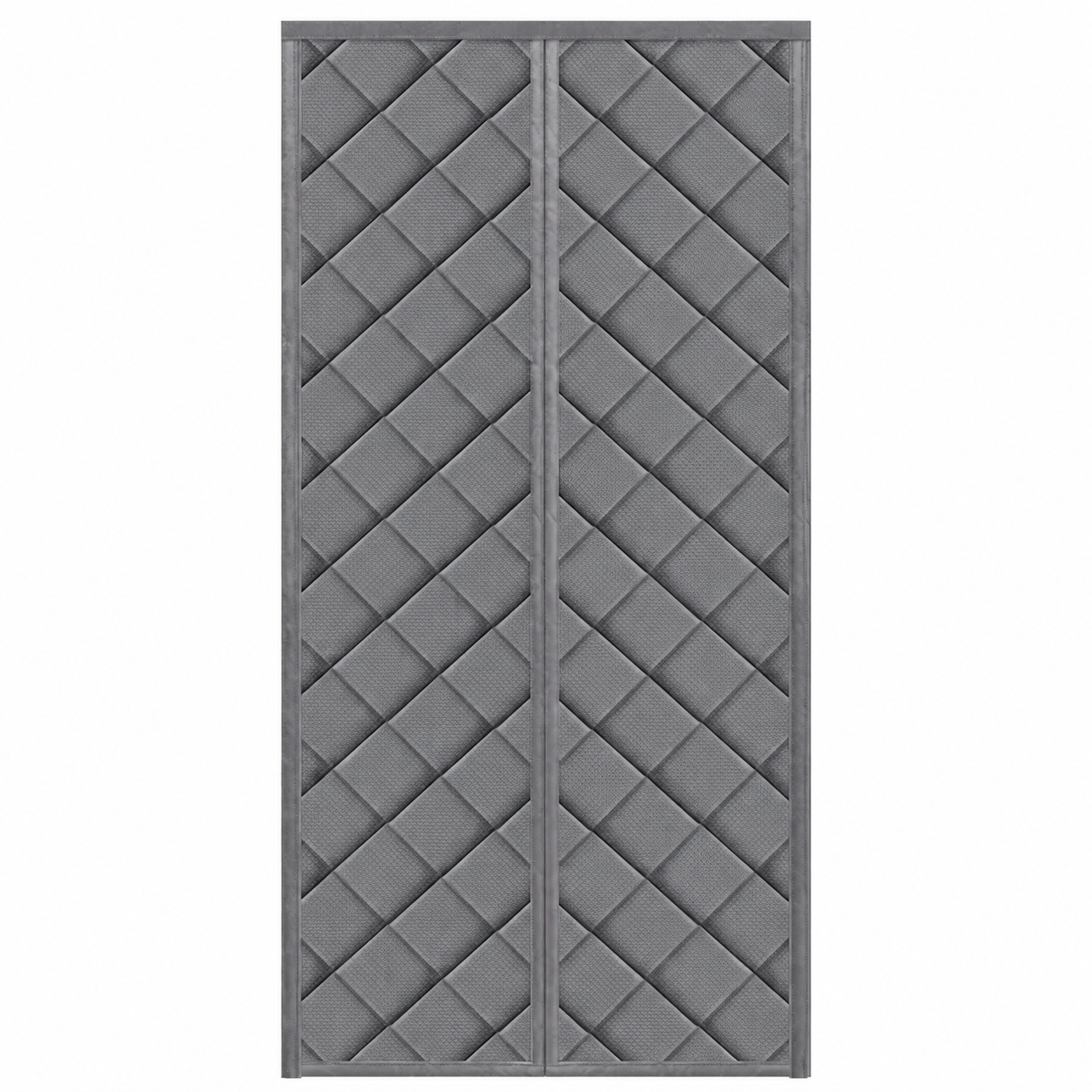Rideau de porte isolant hivernal en coton coupe-vent