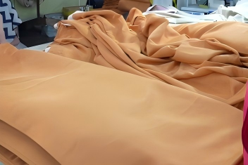Curtain sewing workstation