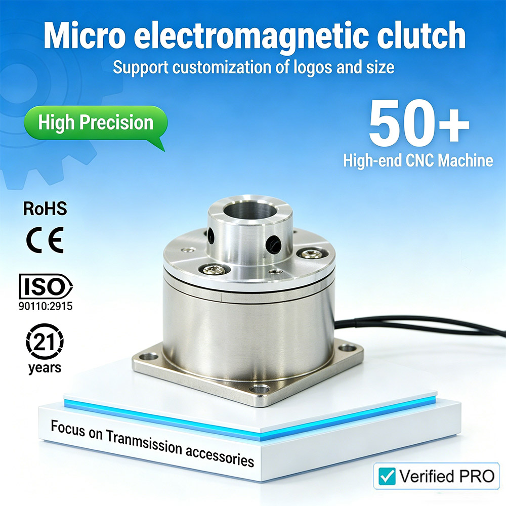 Customizable OEM Upright Vacuum Micro Miniature Electromagnetic Clutch Brake DC 12V 24V Power Transmission Parts for Copier