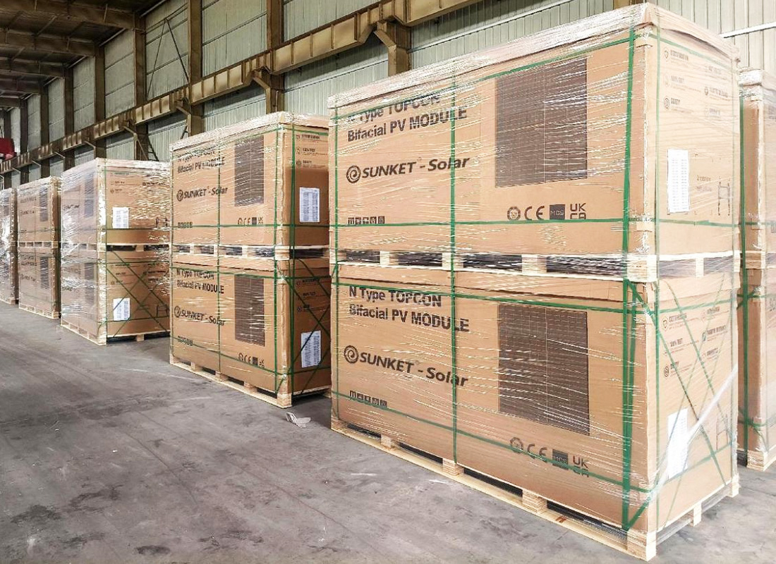 Připojená k síti mikroelektrická síť pro průmyslovou zónu ve Vietnamu