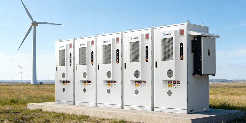 air cooled commercial  industrial battery cabinet 215kwh-5