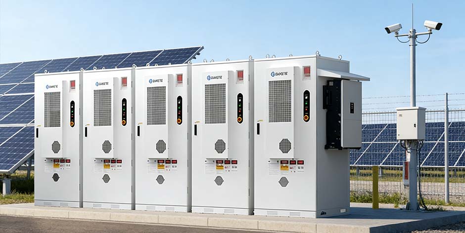 air cooled commercial  industrial battery cabinet 215kwh-3