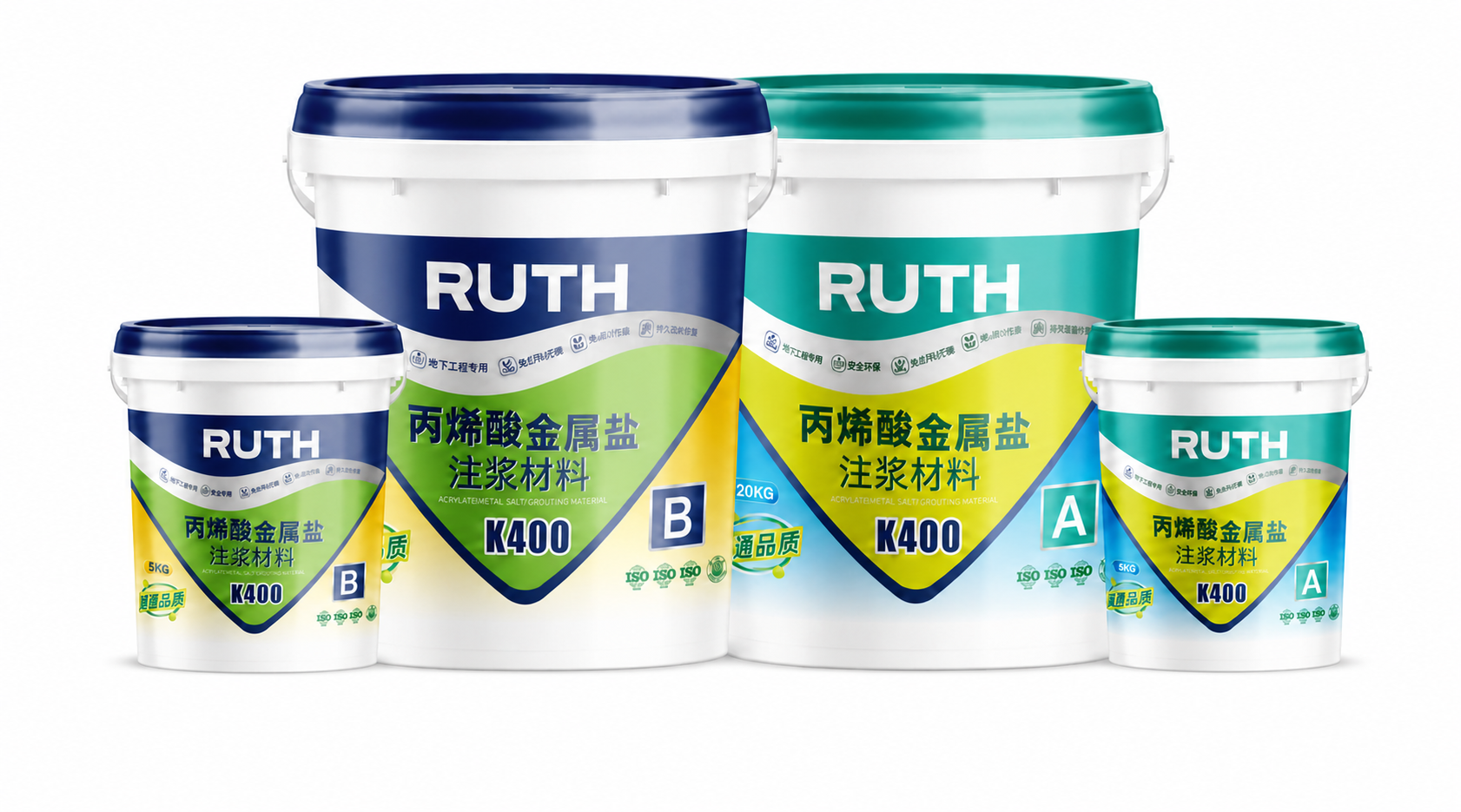 RUTH K400 Acrylate (Metal Salt) Grouting Material