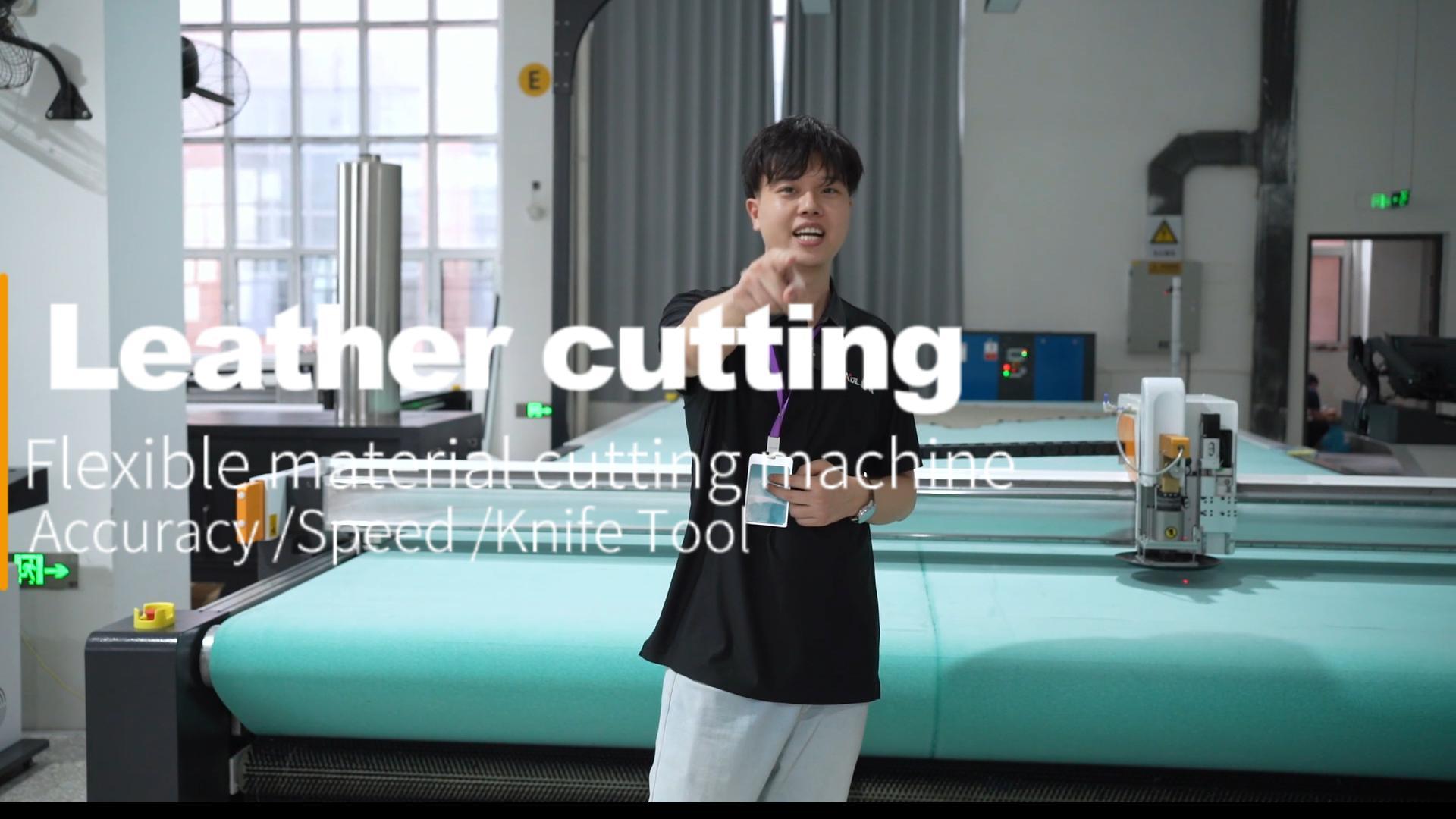 AOL CNC Leather cutting machine