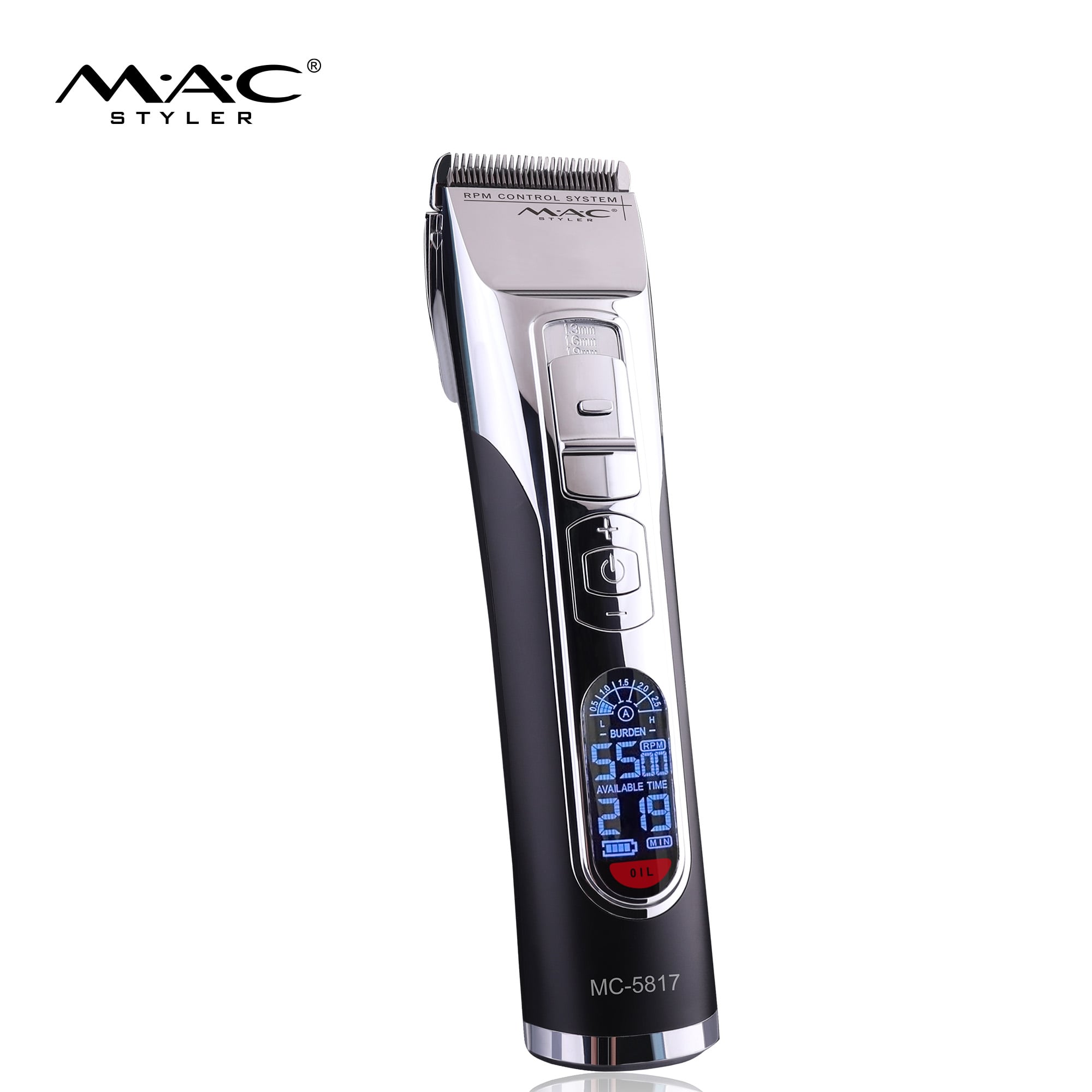 Rechargeable LCD Cordless Salon Equipment Hair Clipper for Men Kid Baber Water Wash High Quality Safety Trimmer Hair Clipper
