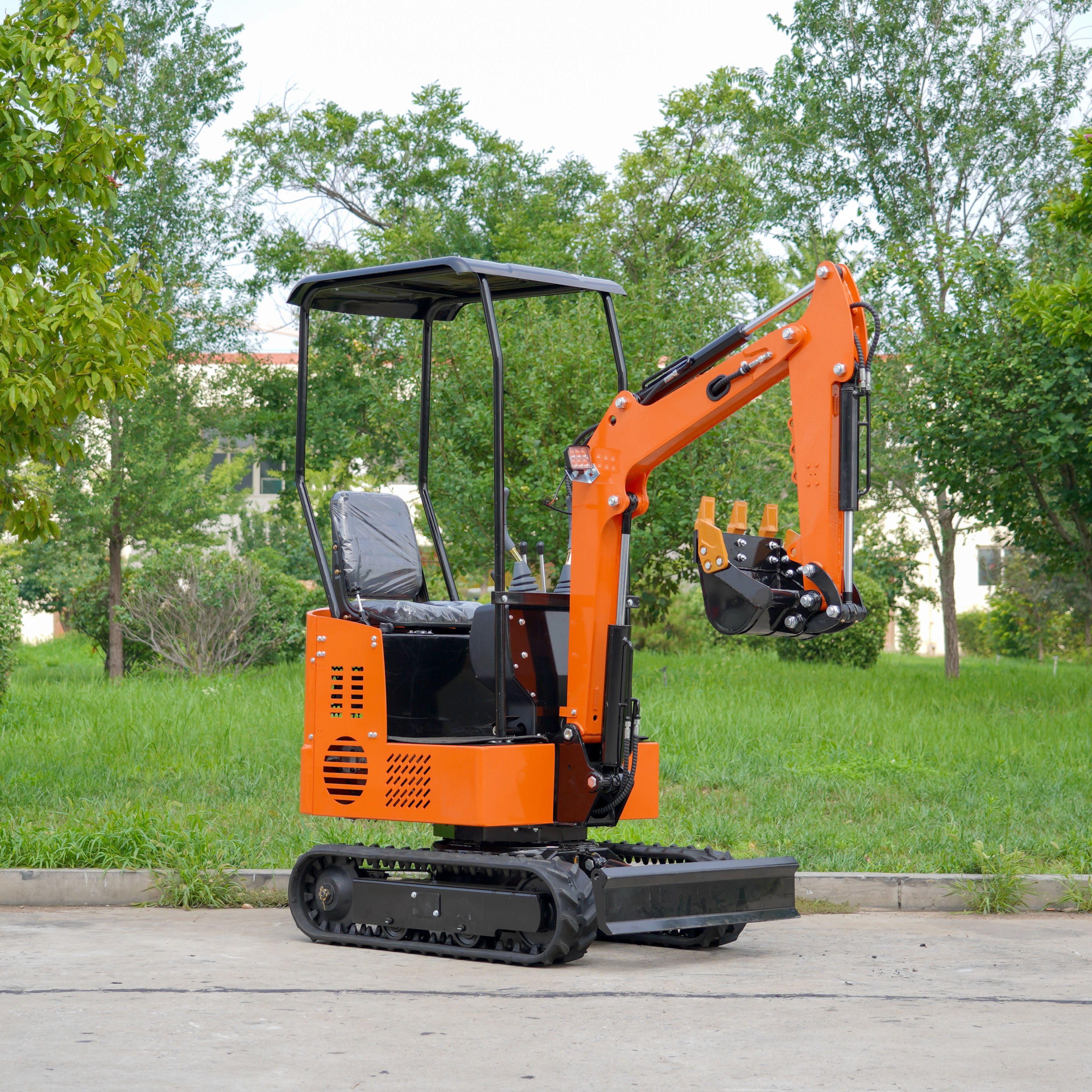 New Free Shipping Mini 1Ton Best Excavator Best High Quality Efficient with Upper Arm Lateral Swing Energy Saving Good Quality Cheap Price Best Sale