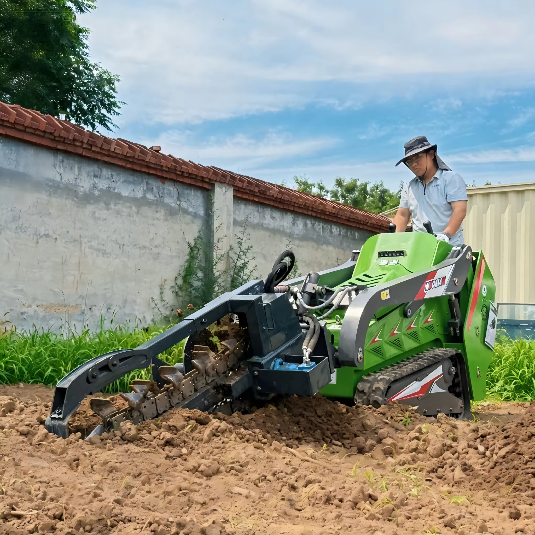 new 1600 available high quality directly from manufacturer best efficient best quality skid steer loaders high efficiency all round hot sale-15