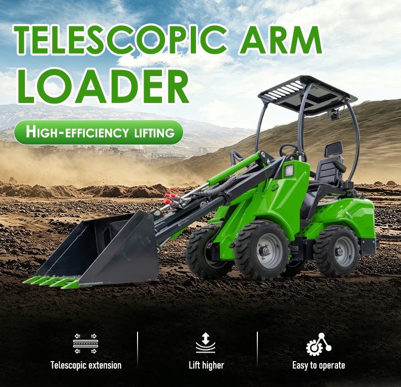 free shipping 4x4 yellow wheel loader good quality manufacturer mini loader best price for sale-16