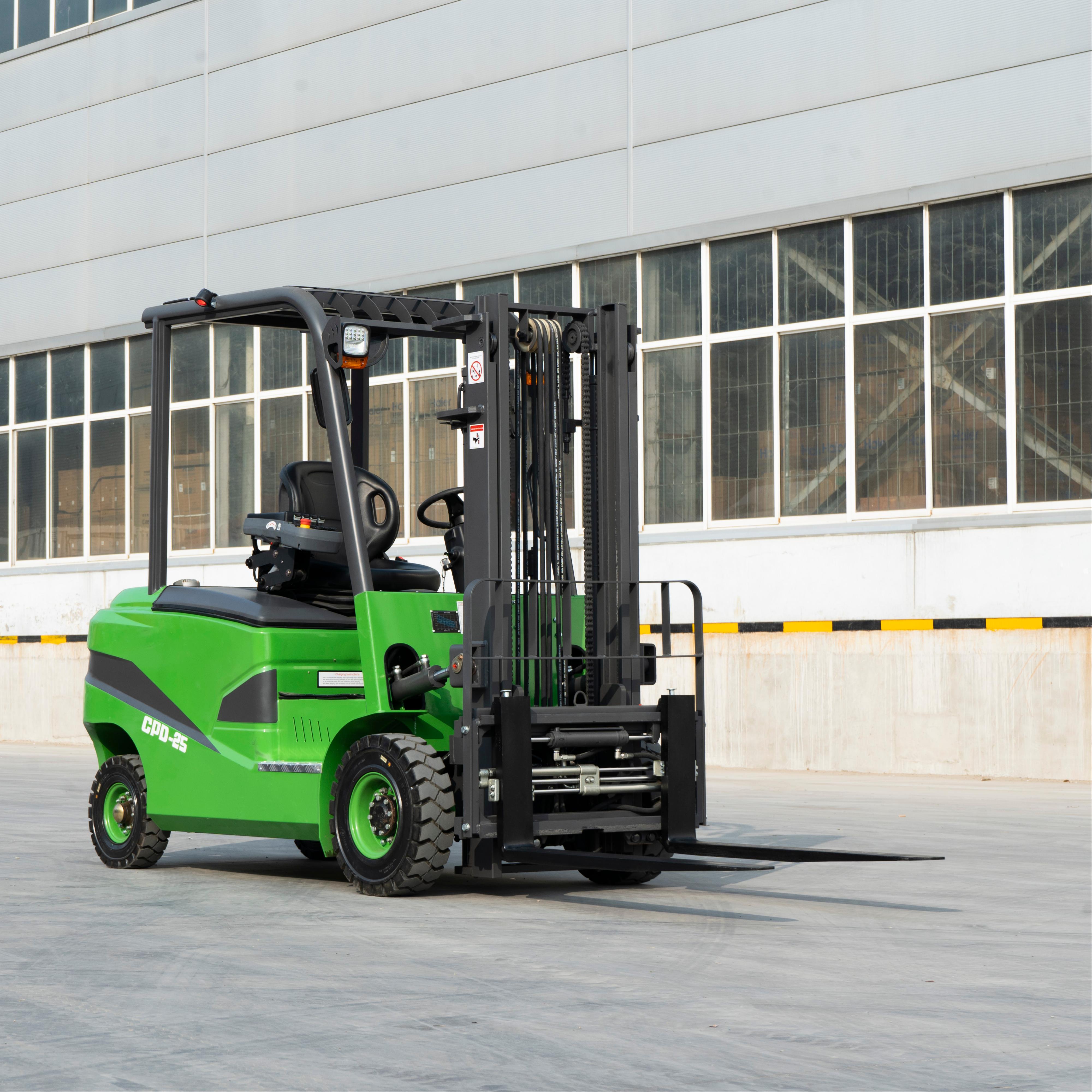 Electric Forklift 2.5 Ton 2500kg Good Efficient Nuote Electric Forklift Truck for Warehouse Factory Material Handling Good Sale
