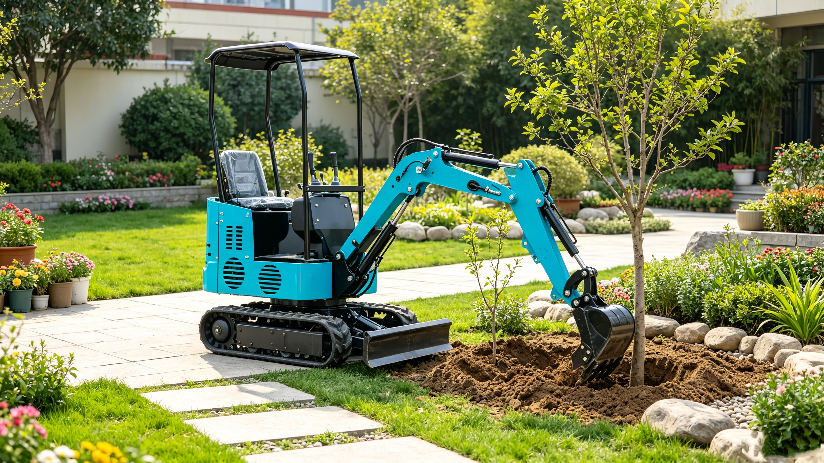 new blue best excavator best high quality efficient with upper arm lateral swing mini 1ton good quality cheap price energy saving best sale-27