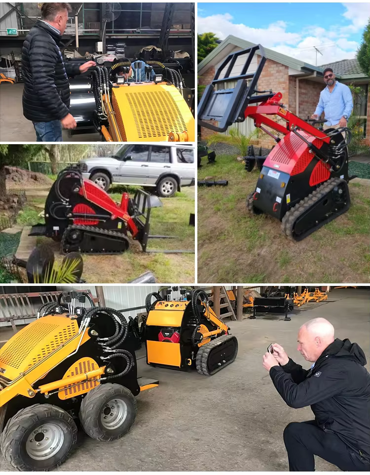new 390 good powerful best efficient cheap price green skid steer loaders operations premium in stock best sale-18