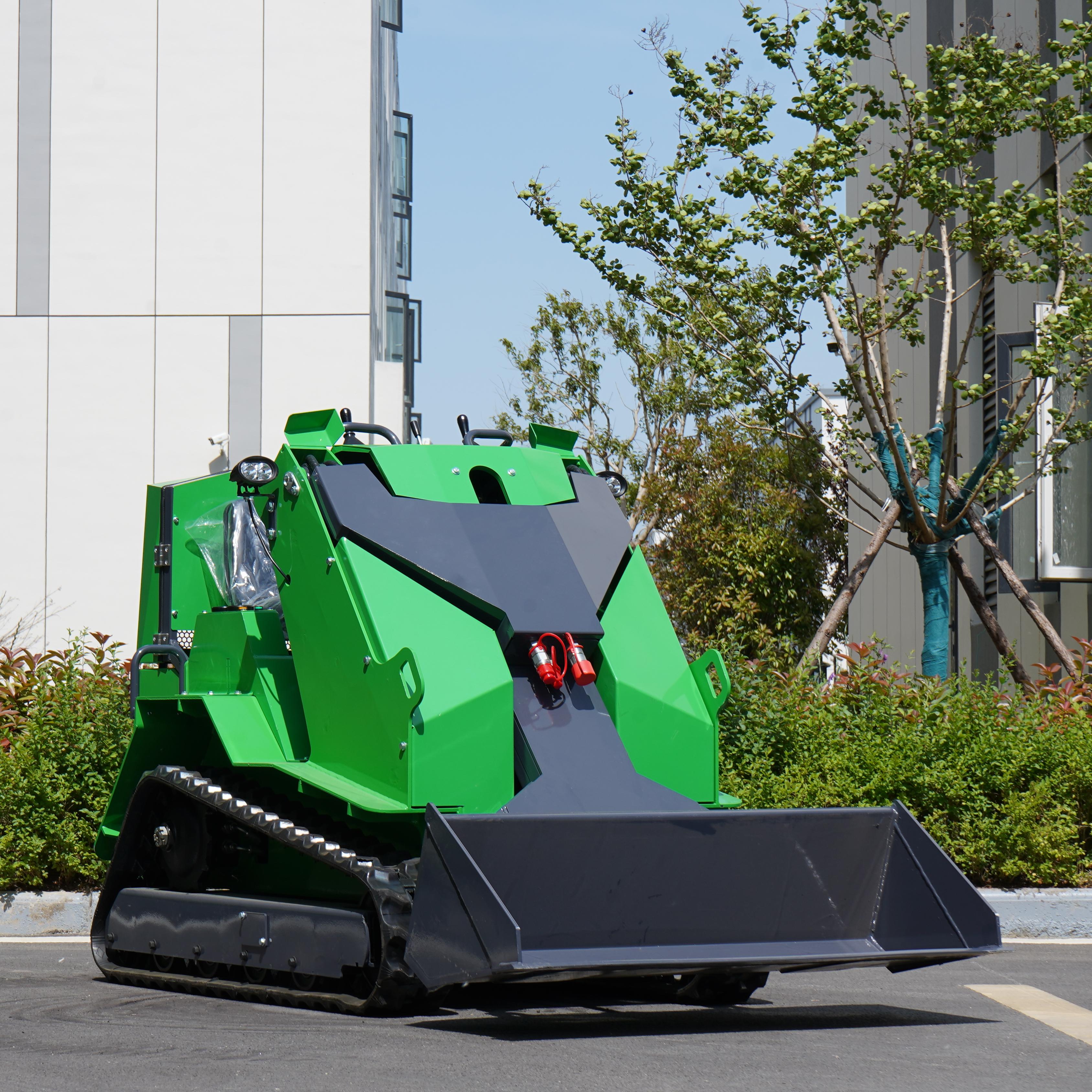 New 390 New Cheap Price Green Skid Steer Loaders The Ultimate Tool for Tight Space Operations Premium in Stock Best Sale