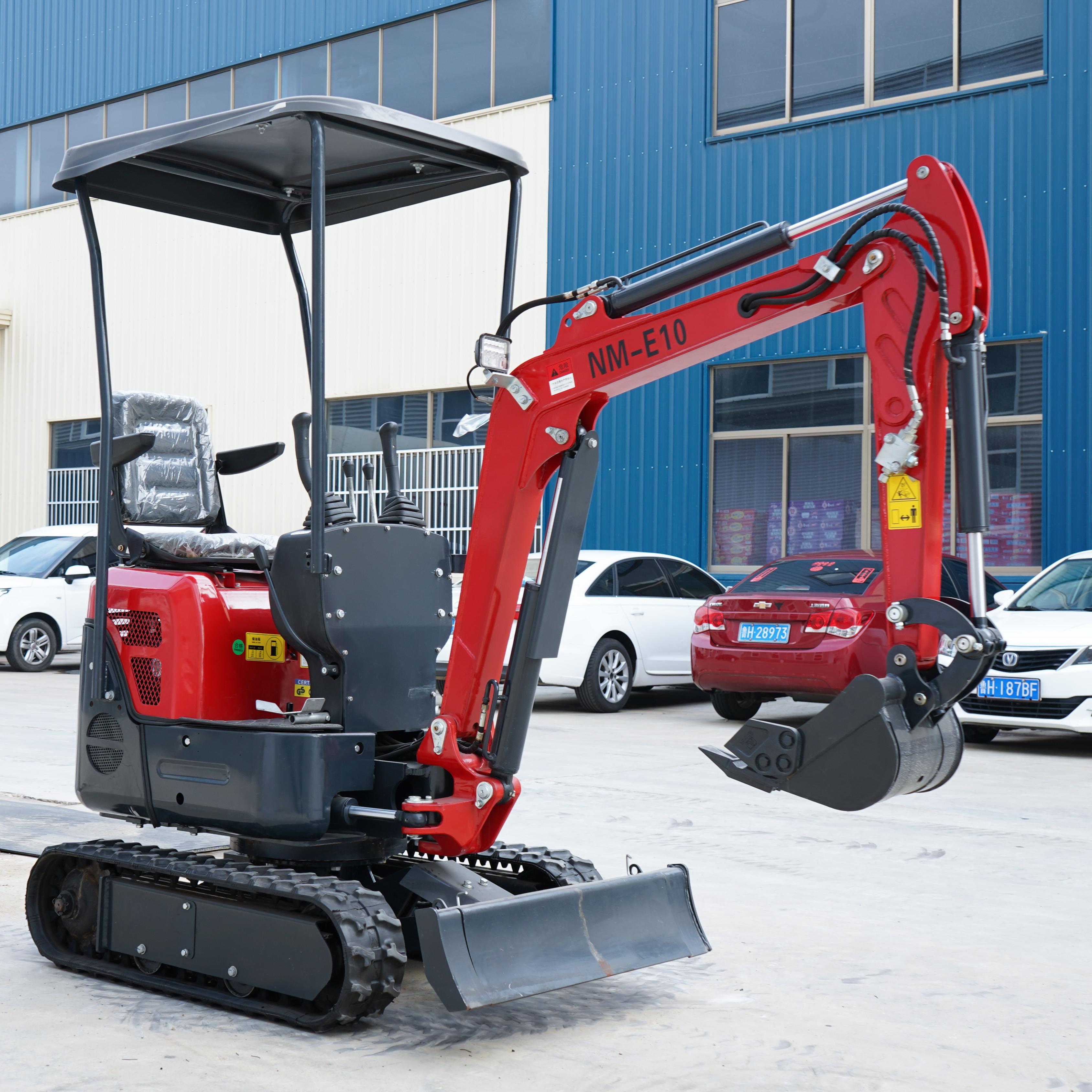 New Free Shipping Best High Quality Best Excavator Efficient with Upper Arm Lateral Swing Mini 1Ton Energy Saving Cheap Price Best Sale