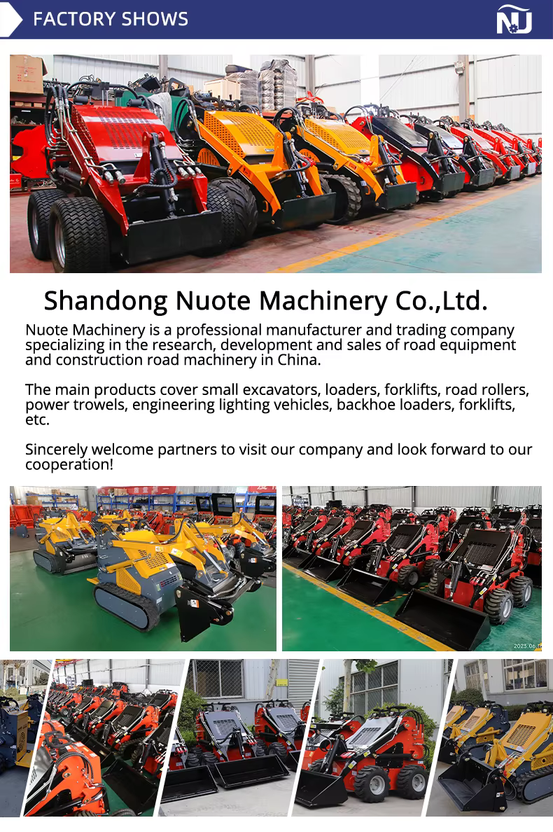 new 390 good powerful best efficient cheap price green skid steer loaders operations premium in stock best sale-21