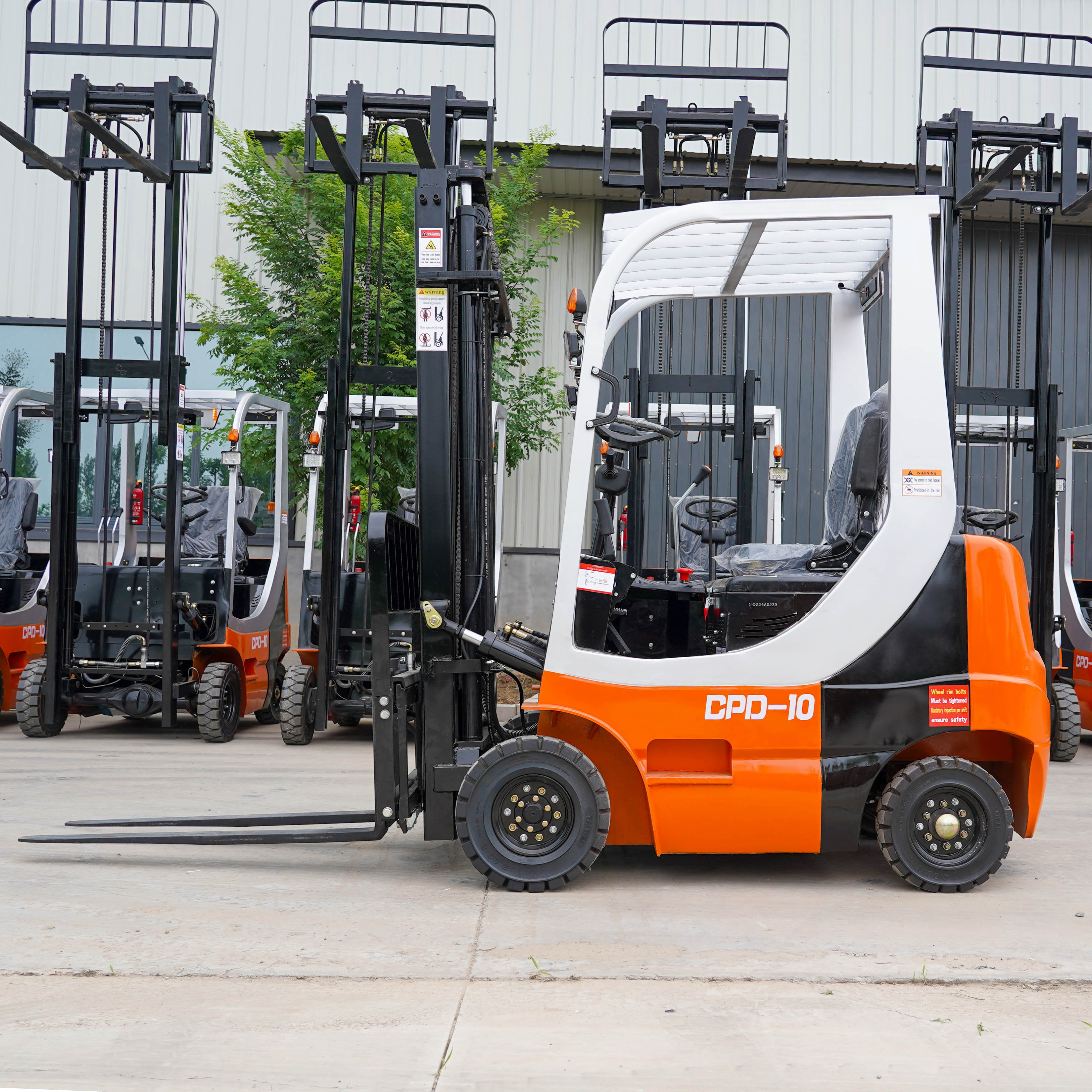  new free shipping mini 1ton good quality electric forklift high performance compact efficient  cost saving-17