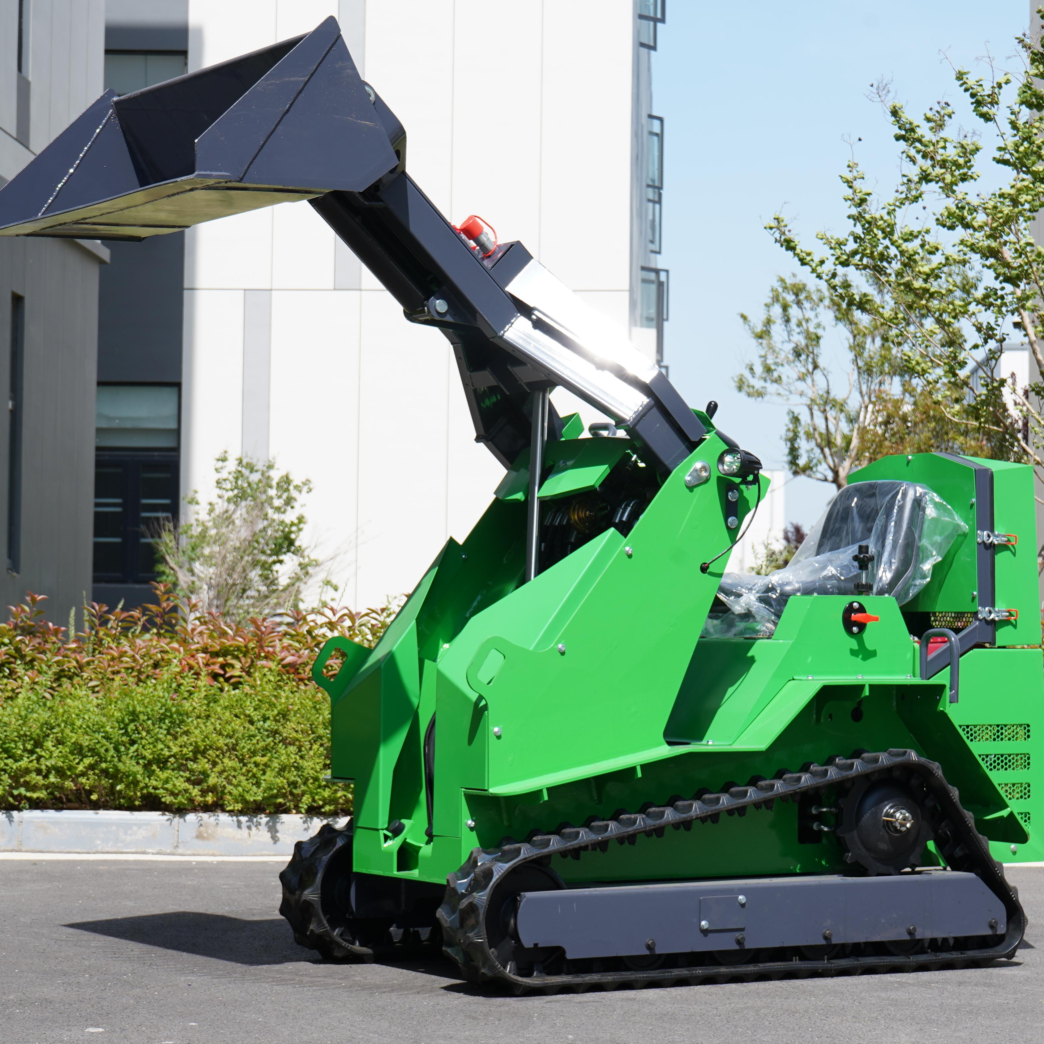 New 390 Good Powerful Best Efficient Cheap Price Green Skid Steer Loaders Operations Premium in Stock Best Sale