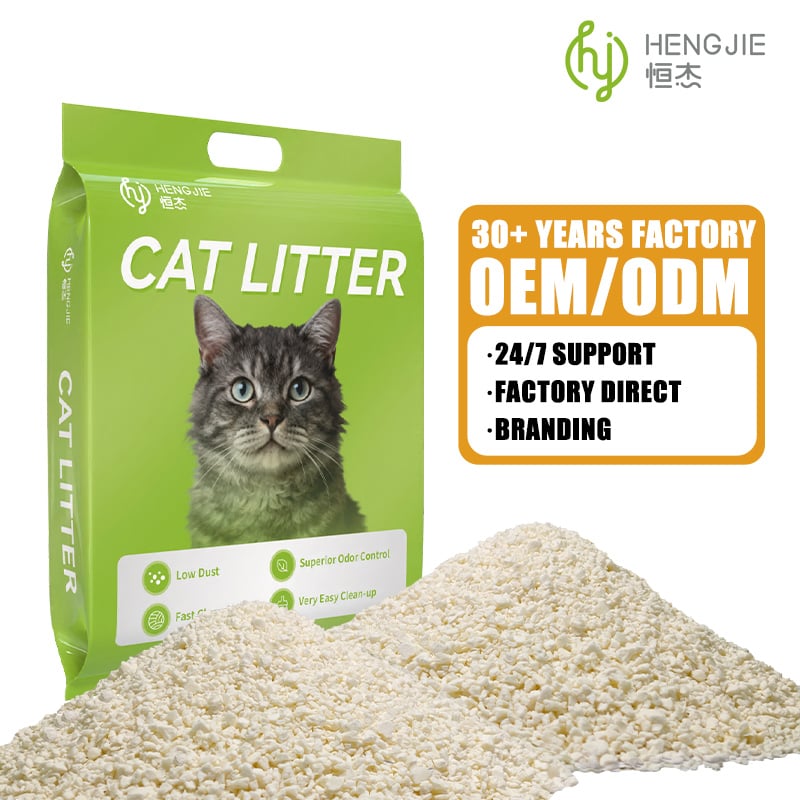 Natural Absorption and Odor Control Benefits of Cassava Cat Litter