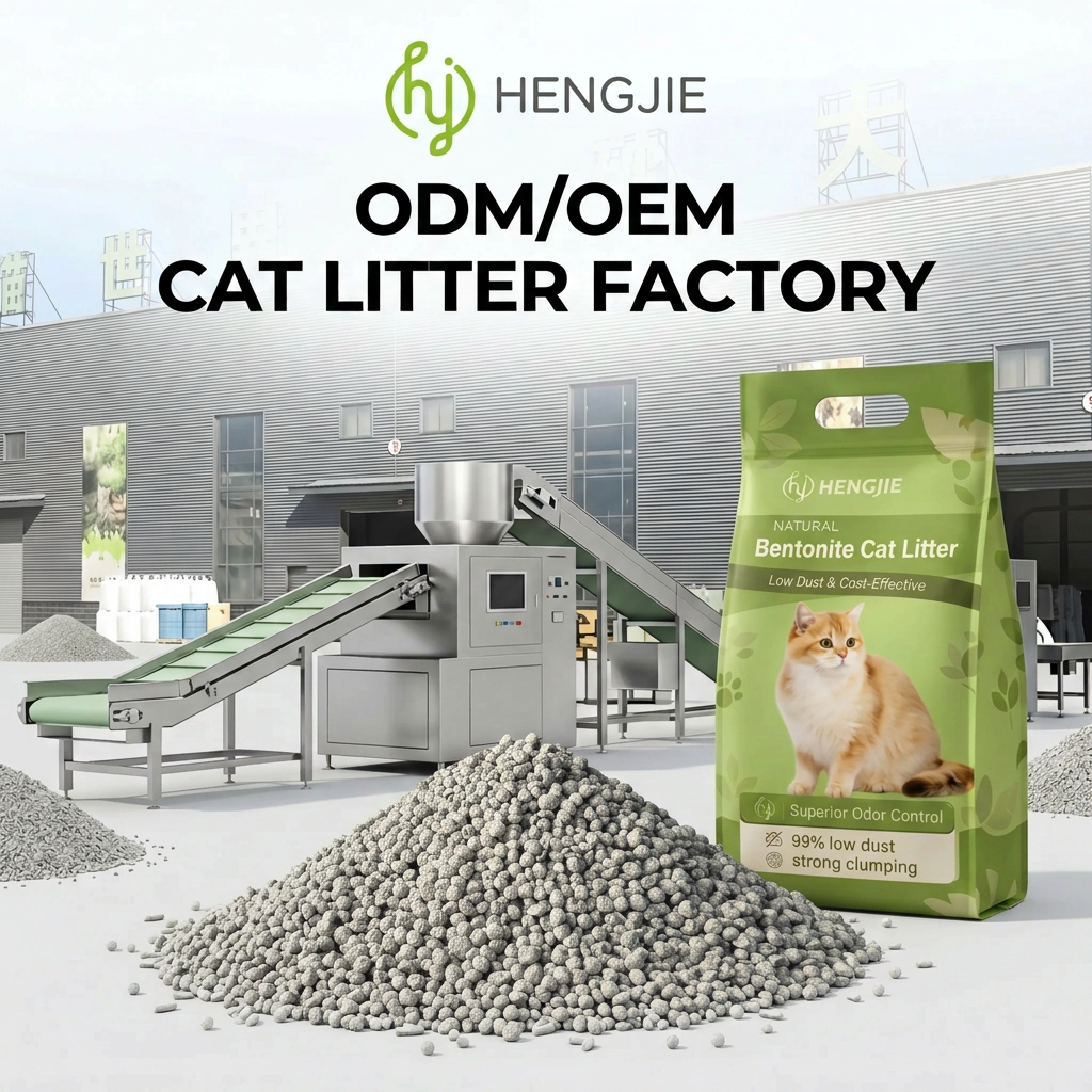 Fabrication de litière pour chats en bentonite OEM : Ce que les acheteurs B2B doivent savoir avant de passer commande