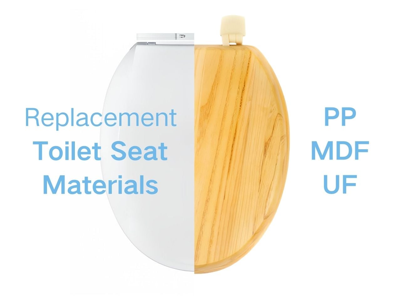 Vaihtoistuinten materiaalit: PP vs MDF vs UF