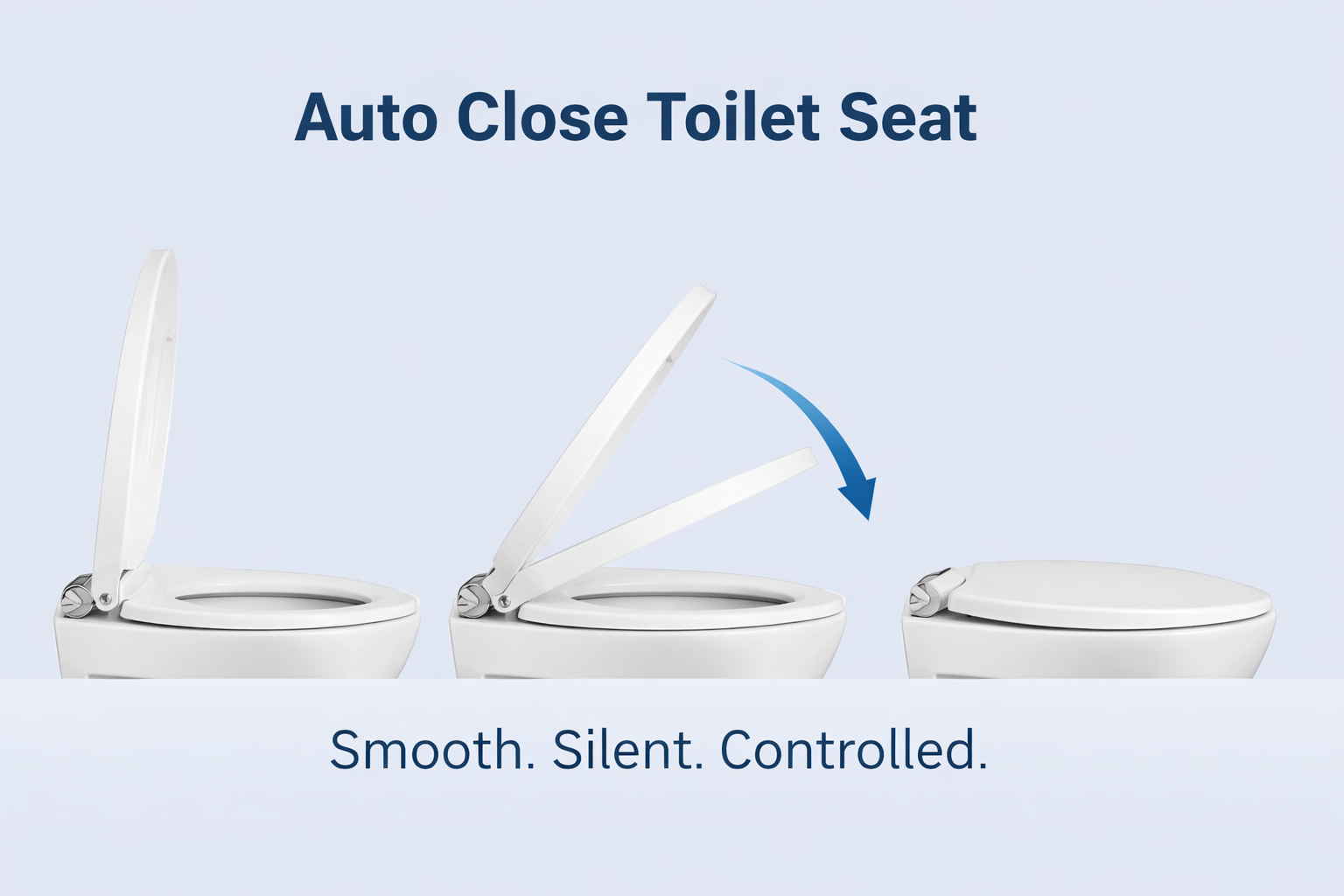 Automatisk lukkende toiletstol: Komplet guide til automatisk lukning, blødt lukning og aftagelige design