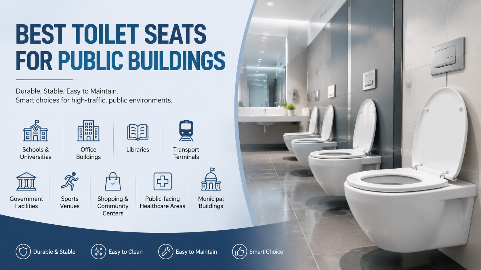 Best Toilet Seats for Public Buildings