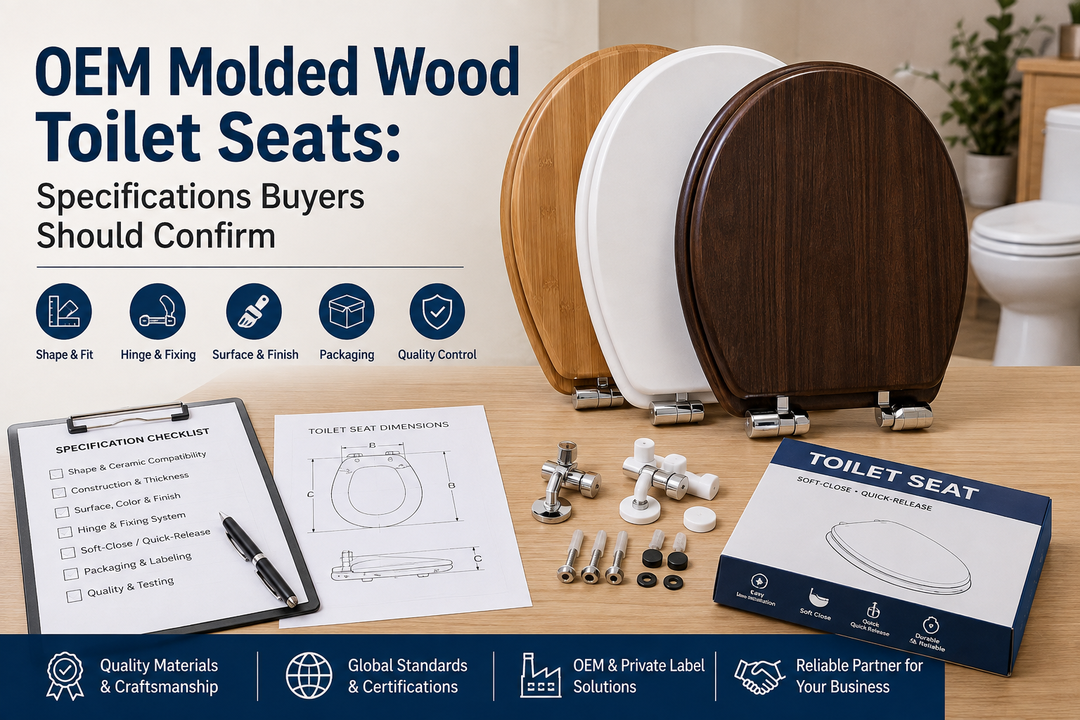Toilet Seat Spare Parts Planning for Distributors and Project Buyers