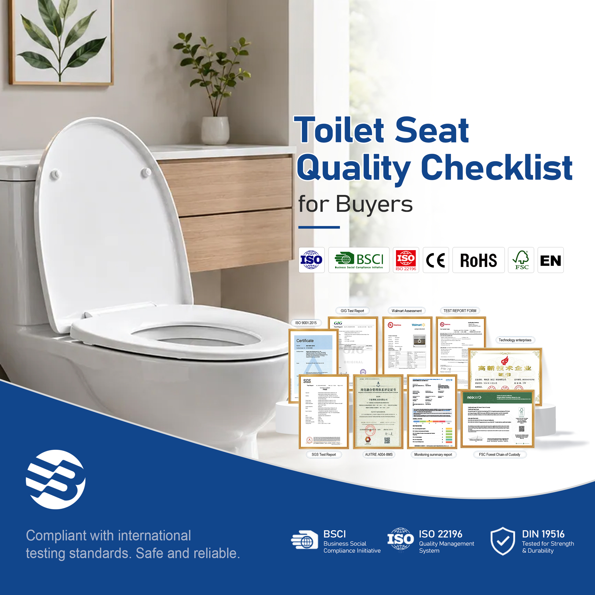 Toilet Seat Quality Checklist for Buyers