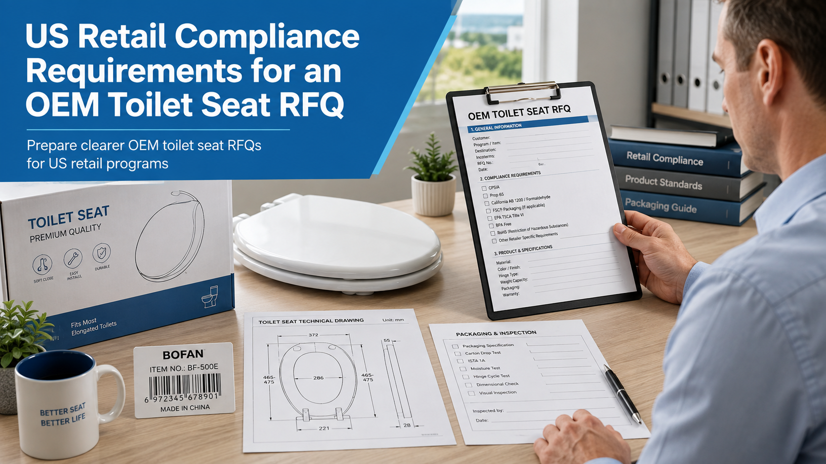 US Retail Compliance Requirements to Include in an OEM Toilet Seat RFQ