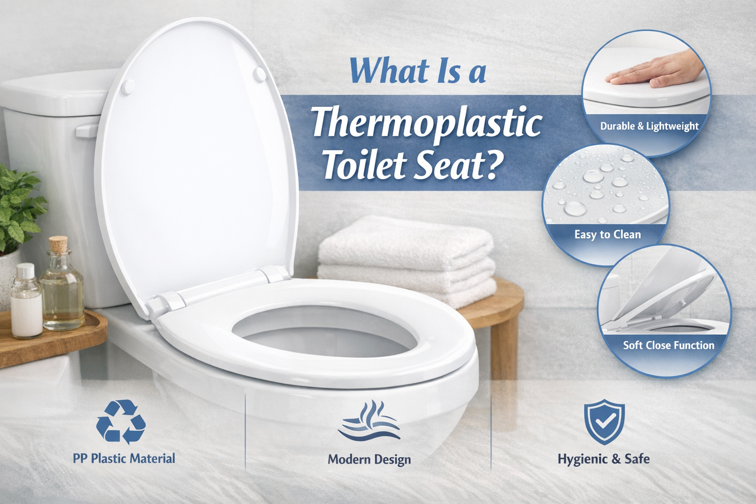 What Is a Thermoplastic Toilet Seat