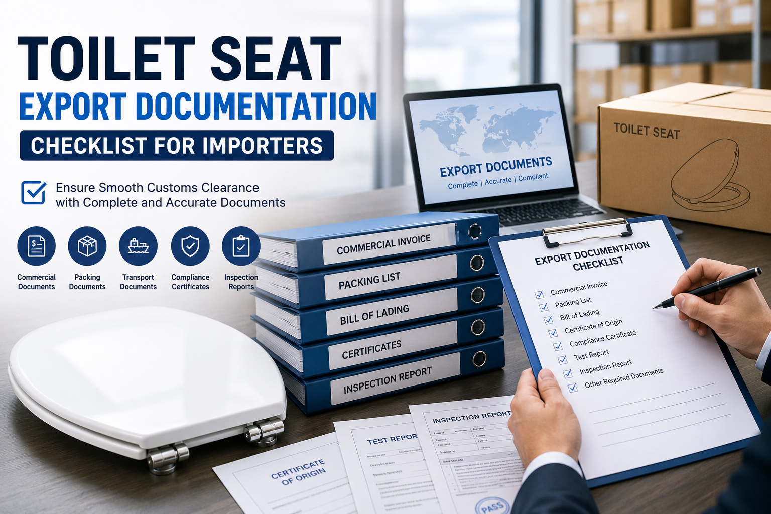 Toilet Seat Export Documentation Checklist for Importers