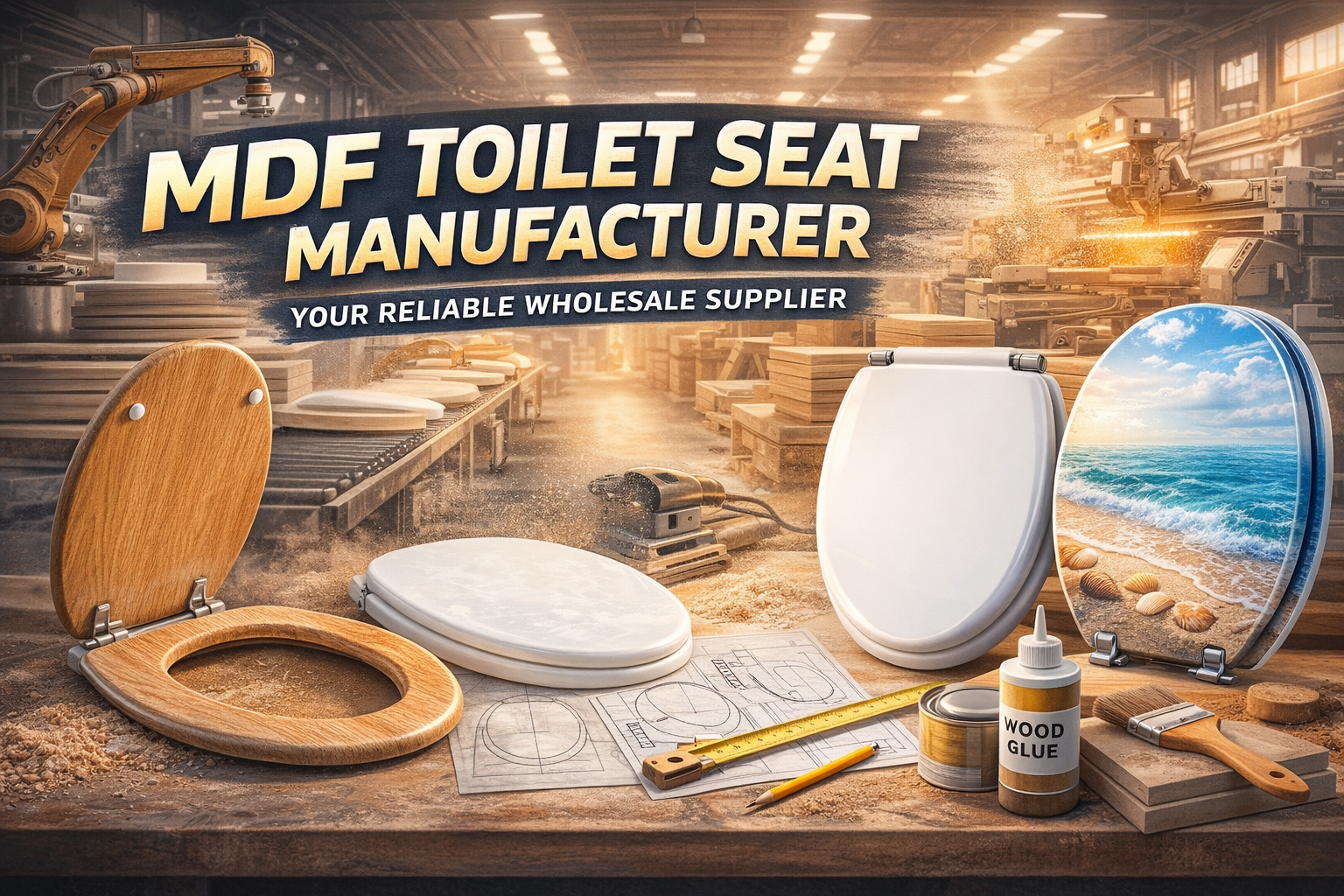 MDF Toilet Seat Manufacturer