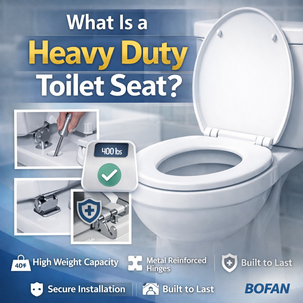 What Is a Heavy Duty Toilet Seat?