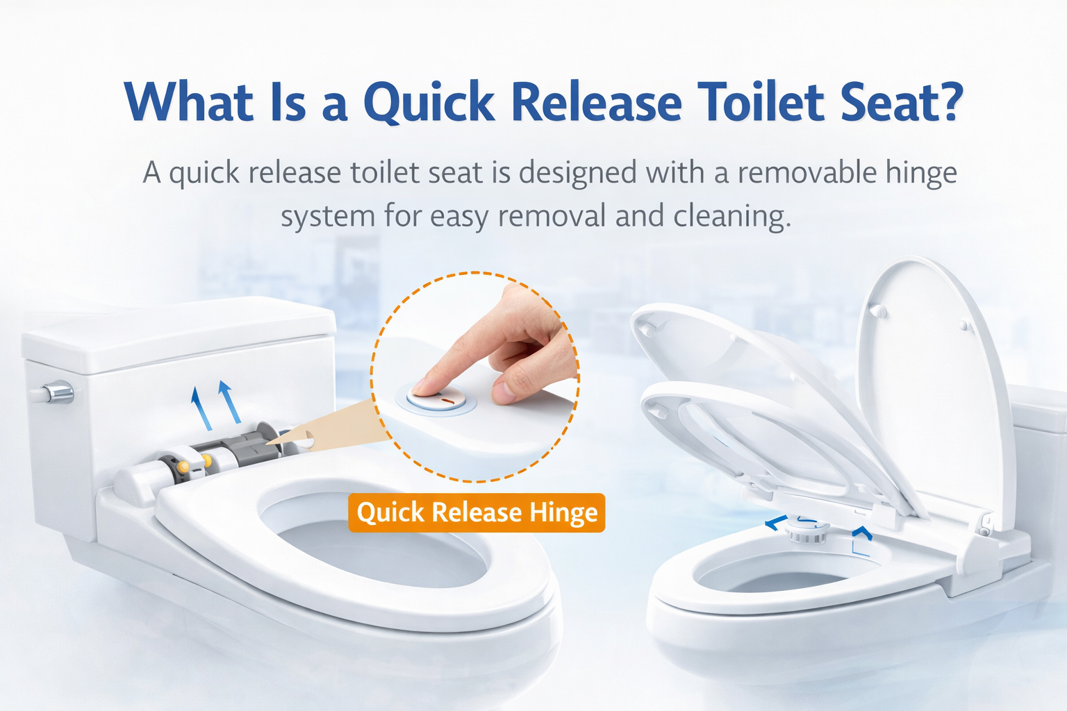 What Is a Quick Release Toilet Seat?