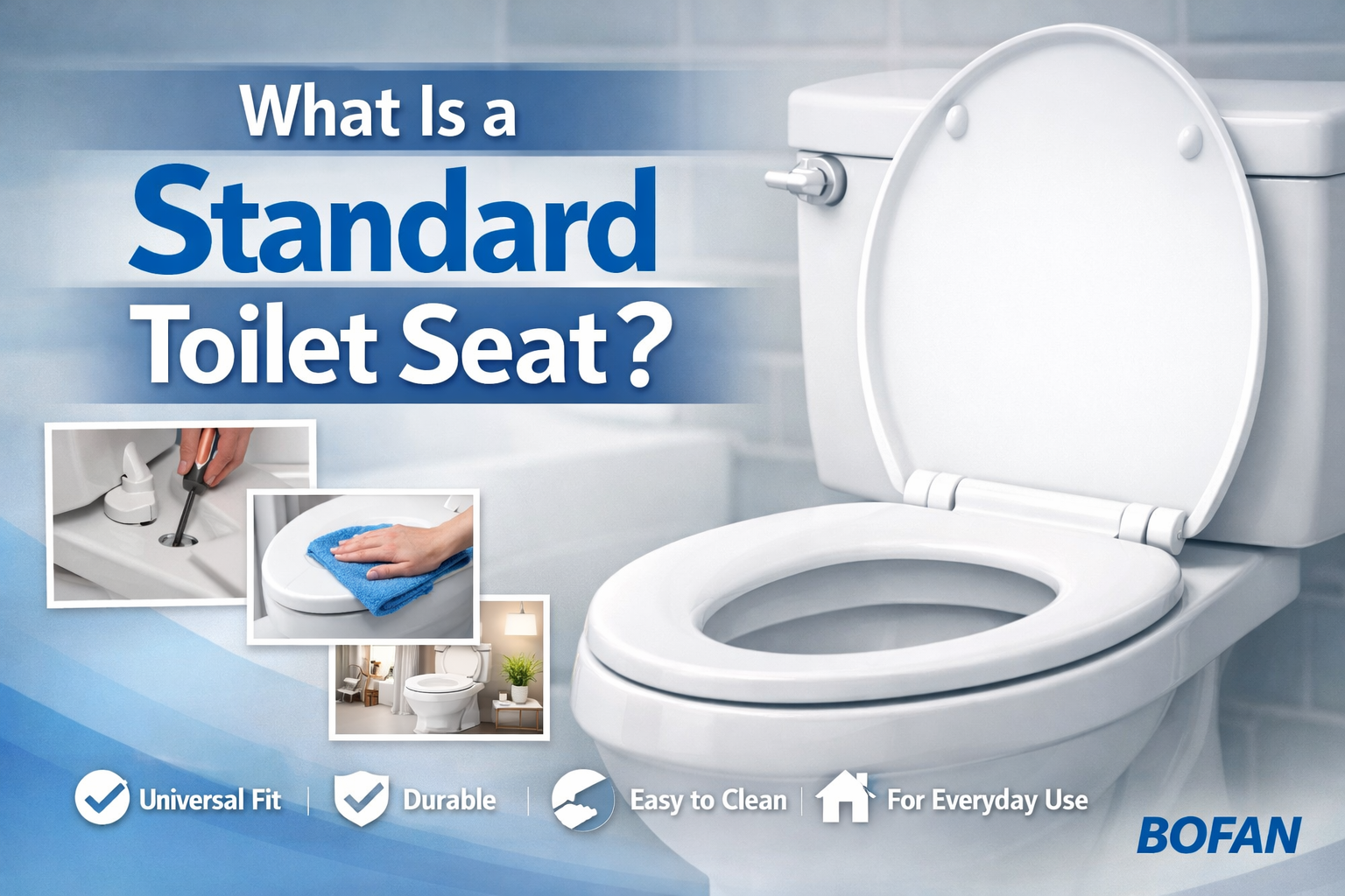 What Is a Standard Toilet Seat?