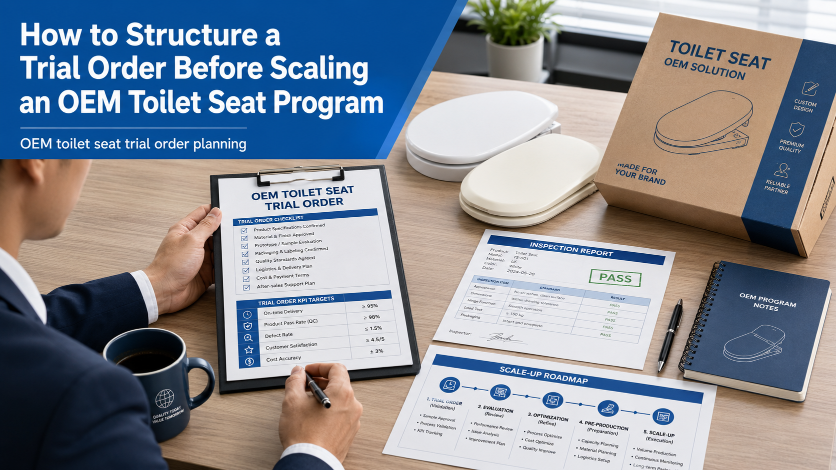 How to Structure a Trial Order Before Scaling an OEM Toilet Seat Program