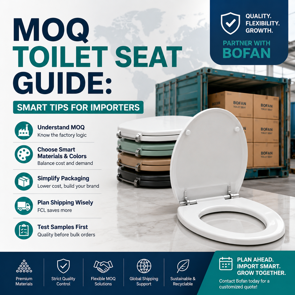 Guia de MOQ para Assentos de Vaso Sanitário: Dicas Inteligentes para Importadores